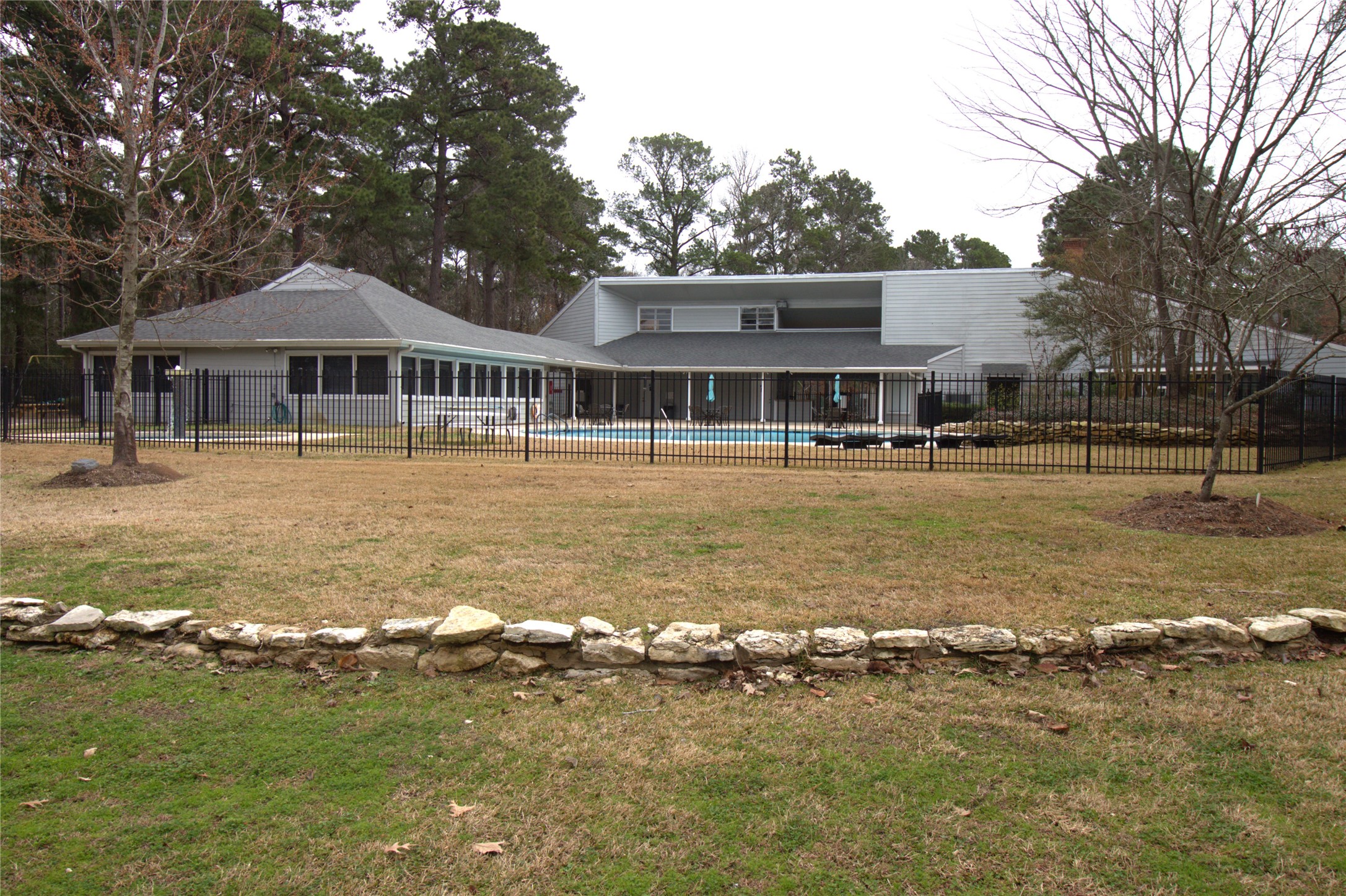 122 Kings Way Coldspring, TX 77331 - Photo 16 of 19 a front view of a house with a yard