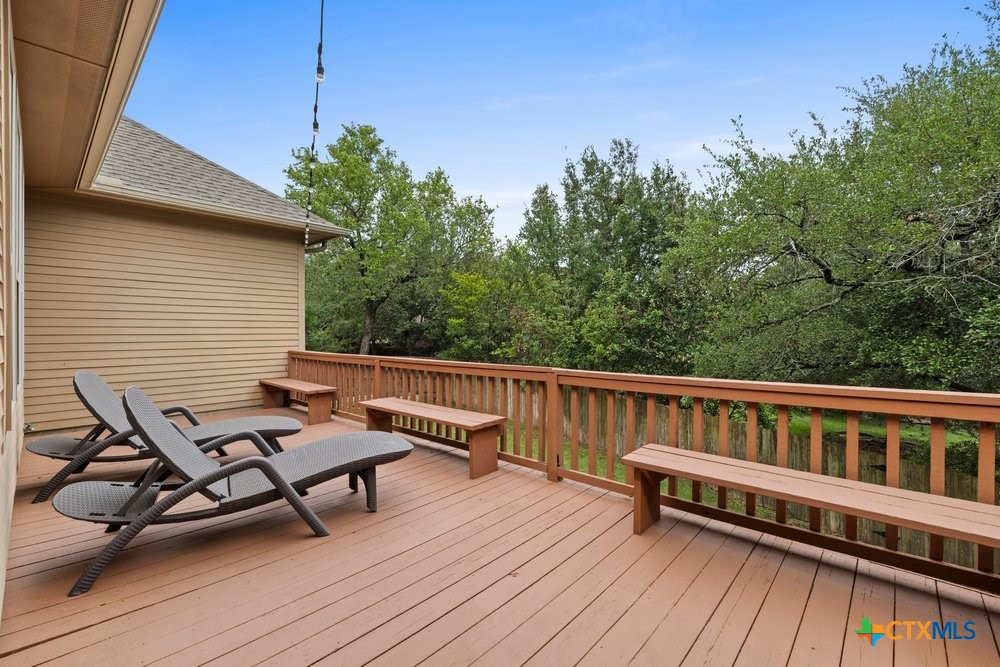 2402 Twin Ridge Court Belton, TX 76513 - Photo 35 of 42 Deck from side view