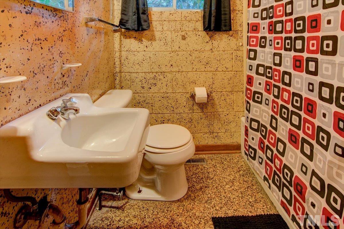 10401 Ten-Ten Road Raleigh, NC 27603 - Photo 17 of 18 a bathroom with a sink and toilet