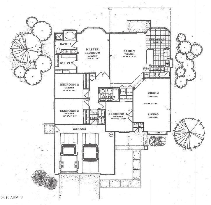 1308 East Grandview Road Phoenix, AZ 85022 - Photo 24 of 24 FLOOR PLAN