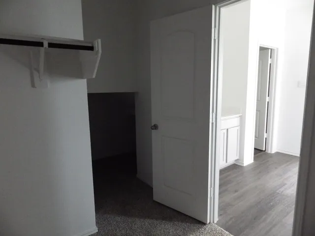 a view of walk in closet