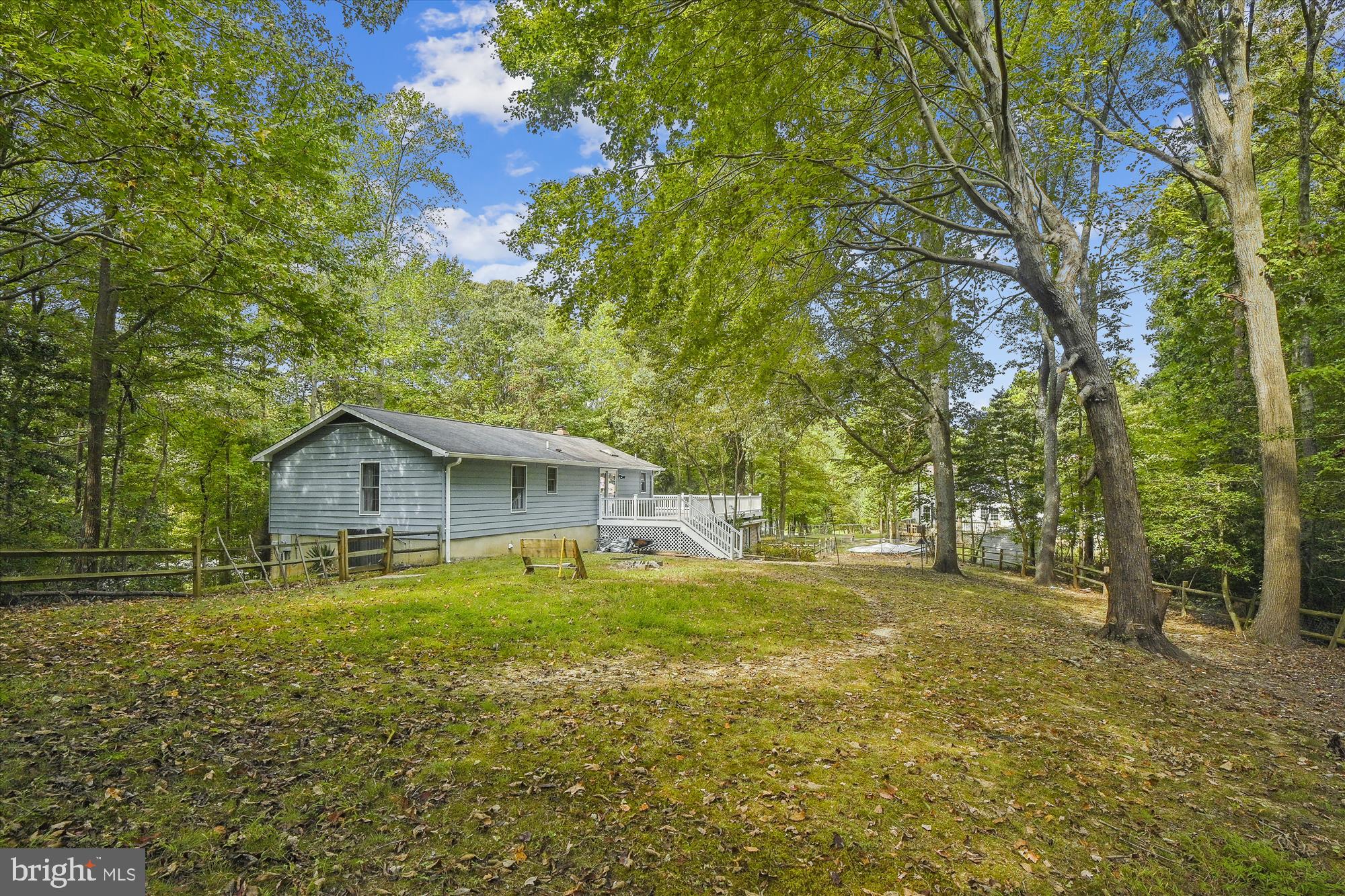 1251 Emmanuel Church Road Huntingtown, MD 20639 - Photo 6 of 40 Back Yard