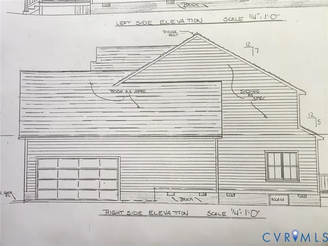 a view of a white building