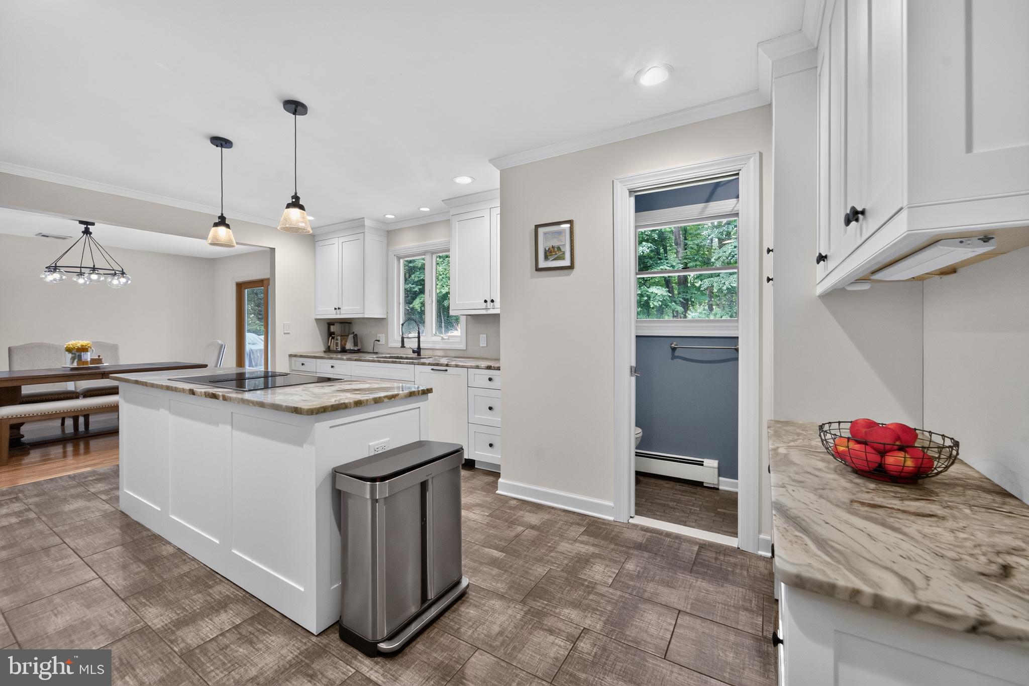 338 Woolf Road Milford, NJ 08848 - Photo 6 of 24 Modern kitchen with natural light.