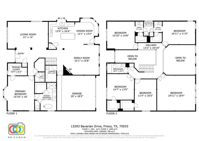 $699,999 | 13293 Bavarian Drive, Frisco, TX 75033