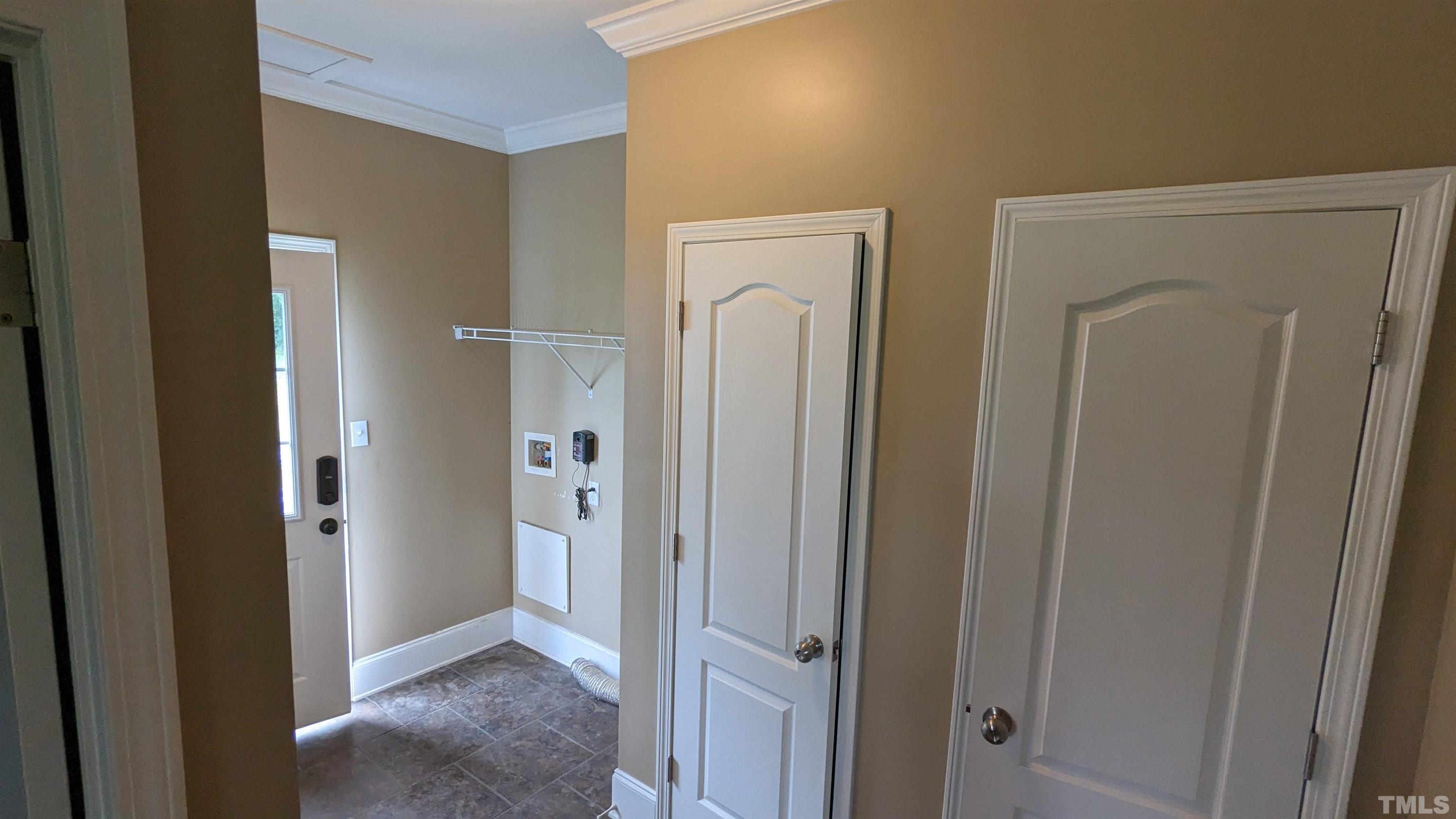 304 Bernard Purvis Road Bennett, NC 27208 - Photo 20 of 33 a view of a hallway with closet area