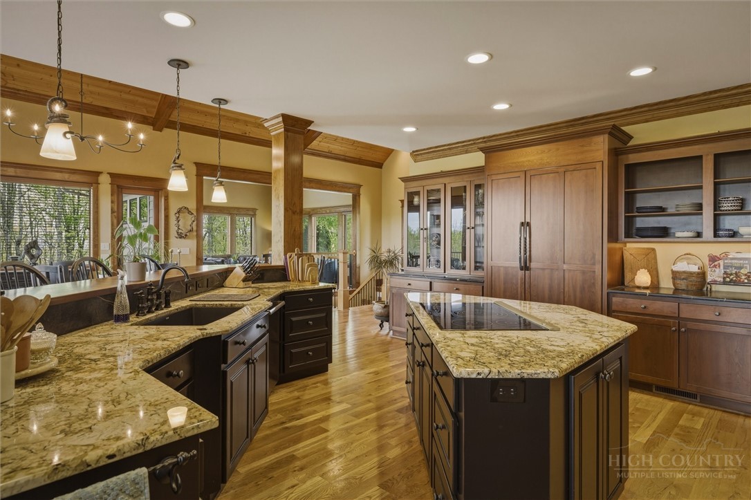 1638 Johns Ridge Parkway Lenoir, NC 28645 - Photo 8 of 50 a kitchen with granite countertop a sink and counter space