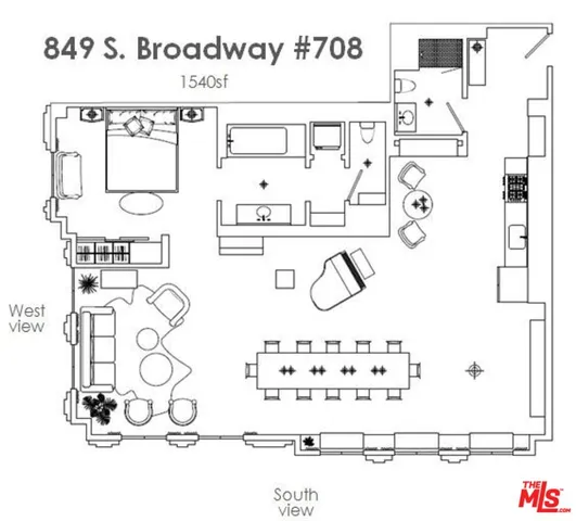 a view of swimming pool with outdoor seating