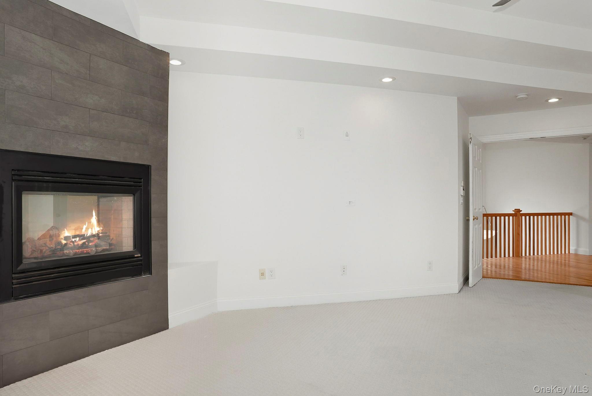 37 Willets Way Newburgh, NY 12550 - Photo 25 of 48 a view of an empty room with a fireplace and a fireplace