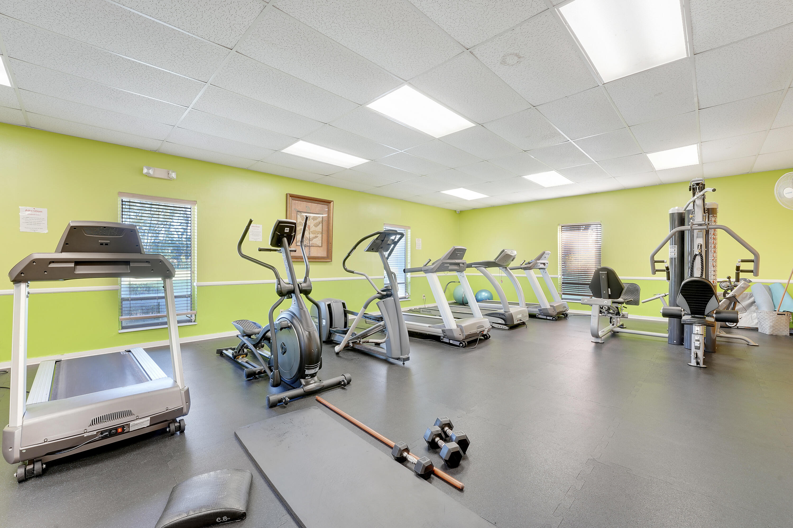 2400 Northeast 1st Lane, Unit 1020 Boynton Beach, FL 33435 - Photo 27 of 34 a view of a room with gym equipment
