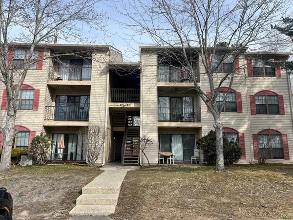 a view of a building with a outdoor space