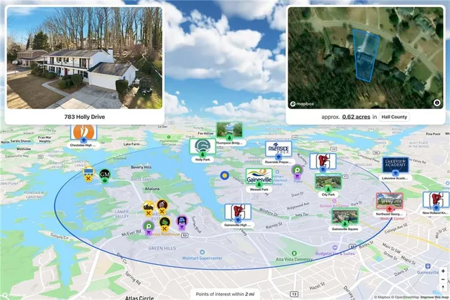 $595,000 | 783 Holly Drive, Gainesville, GA 30501