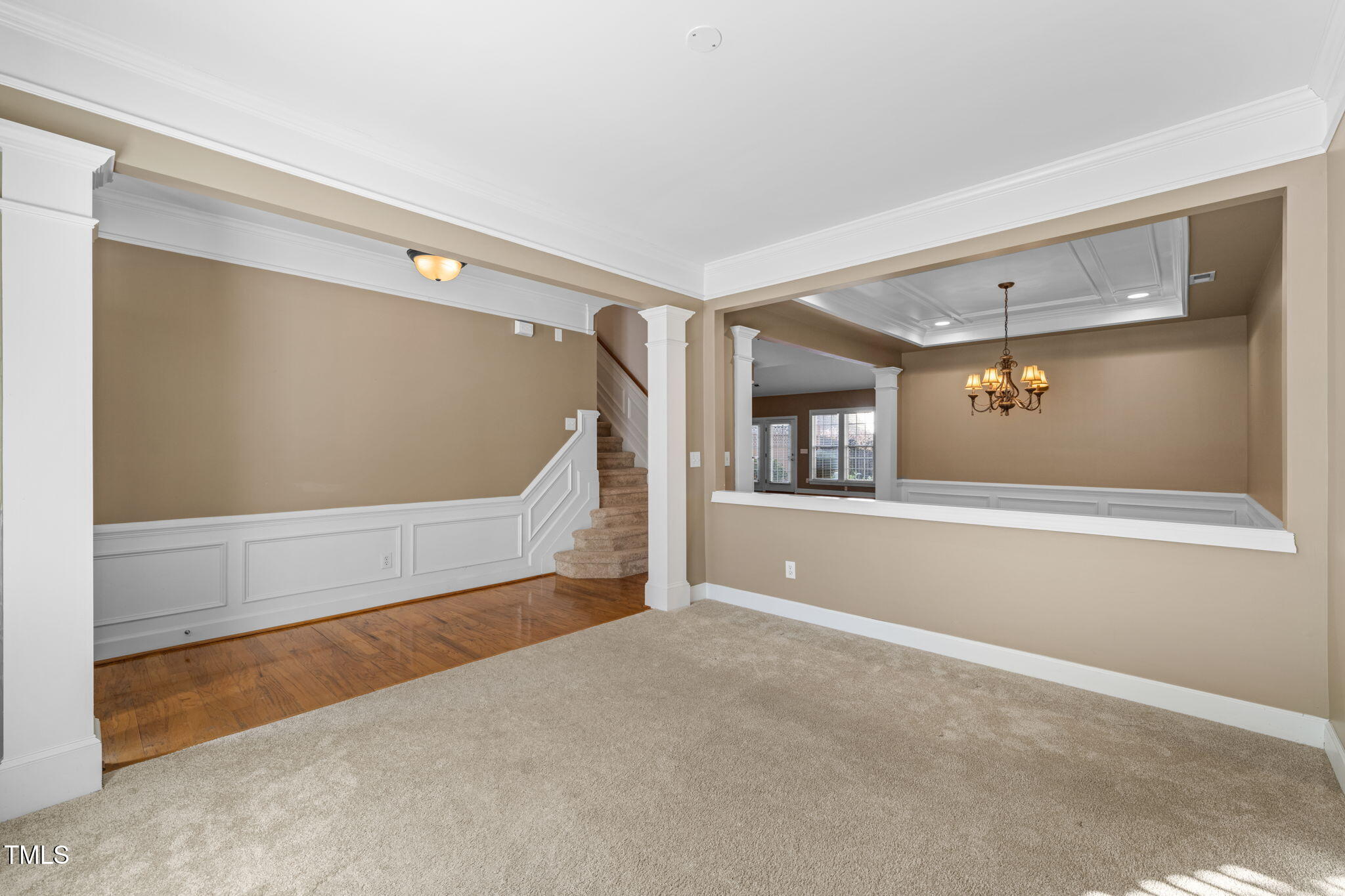 3614 Lion Ridge Court Raleigh, NC 27612 - Photo 13 of 52 a view of an empty room with window