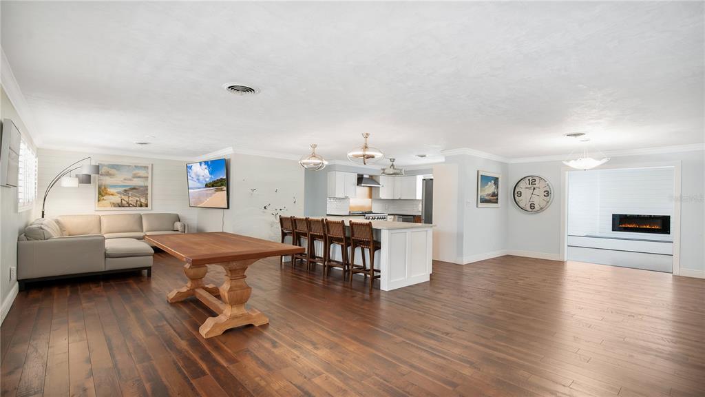 207 Hubbell Street Edgewater, FL 32132 - Photo 13 of 46 kitchen & living room