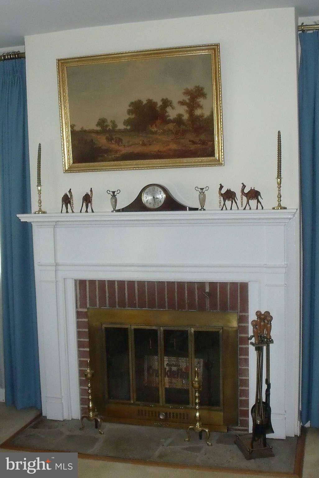1209 Orems Road Baltimore, MD 21220 - Photo 14 of 29 a living room with furniture and a fireplace