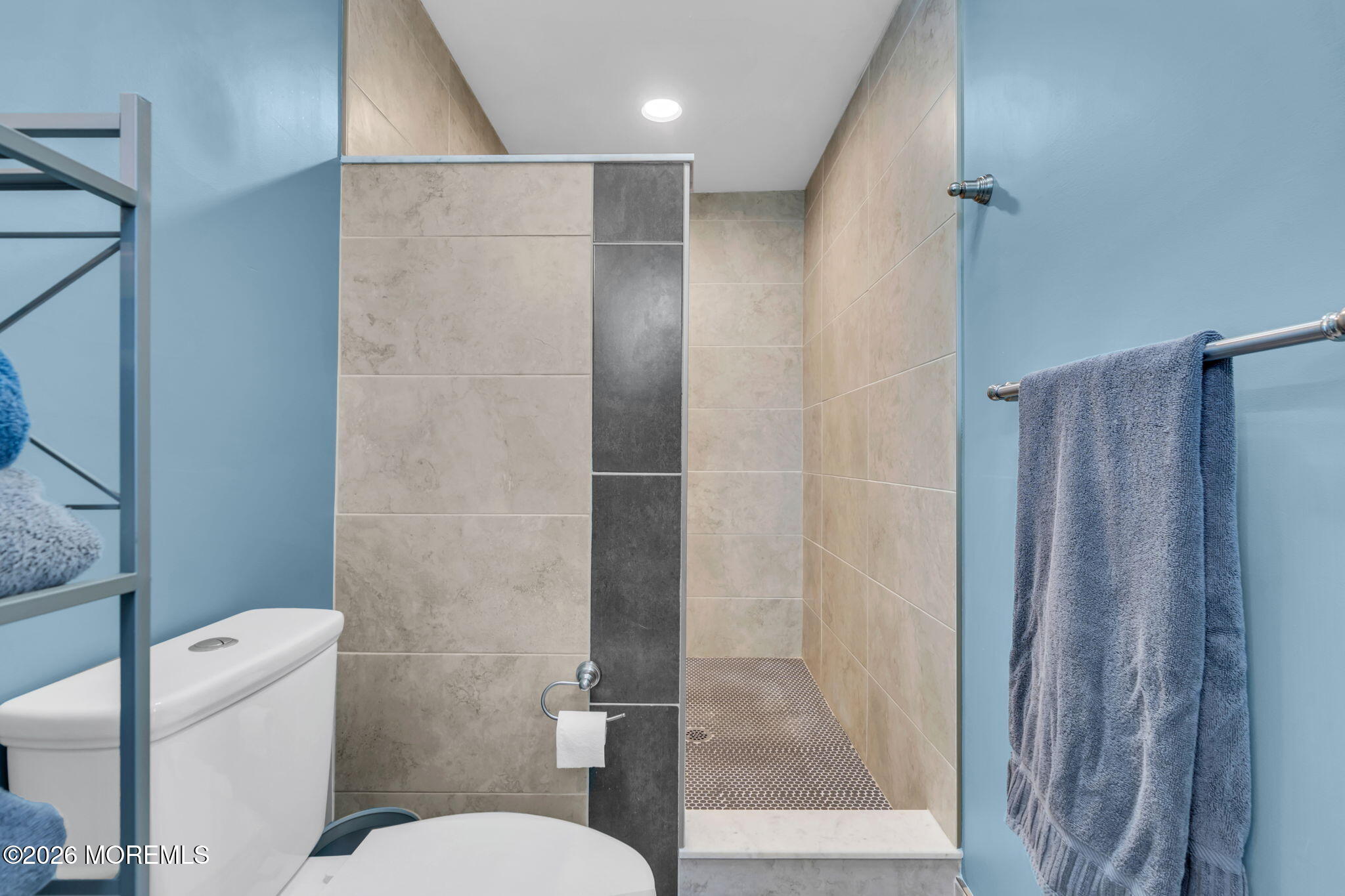 181 Locust Avenue Howell, NJ 07731 - Photo 36 of 66 a bathroom with a shower and a toilet