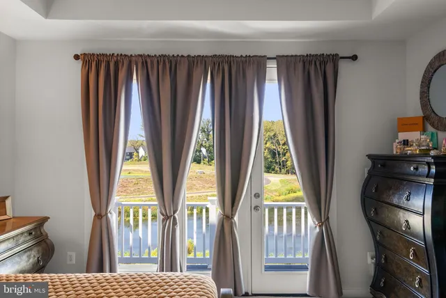 a view of a front door