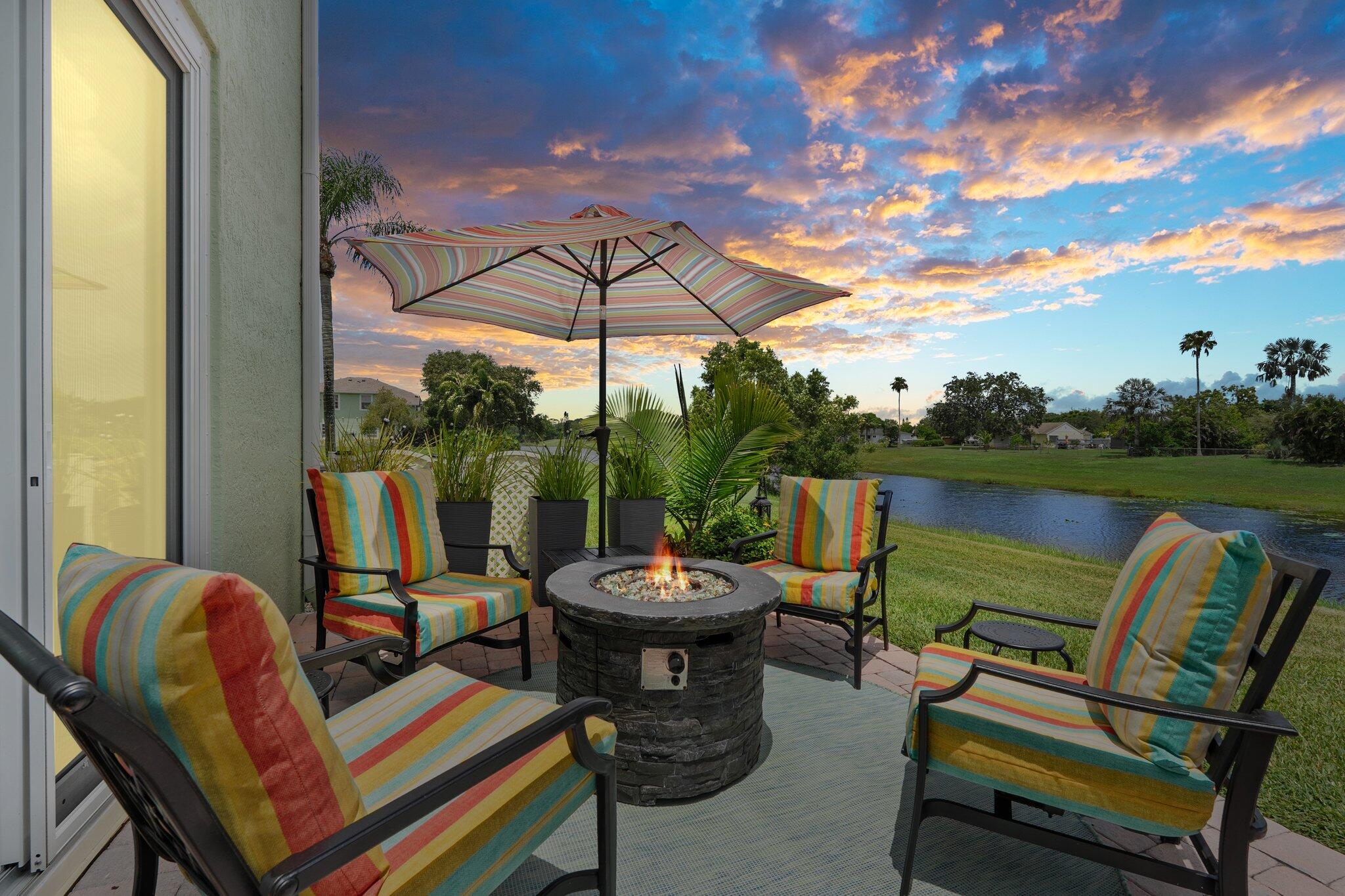 2186 Southeast Wild Meadow Circle Port St. Lucie, FL 34952 - Photo 5 of 57 a view of a two chairs in the patio