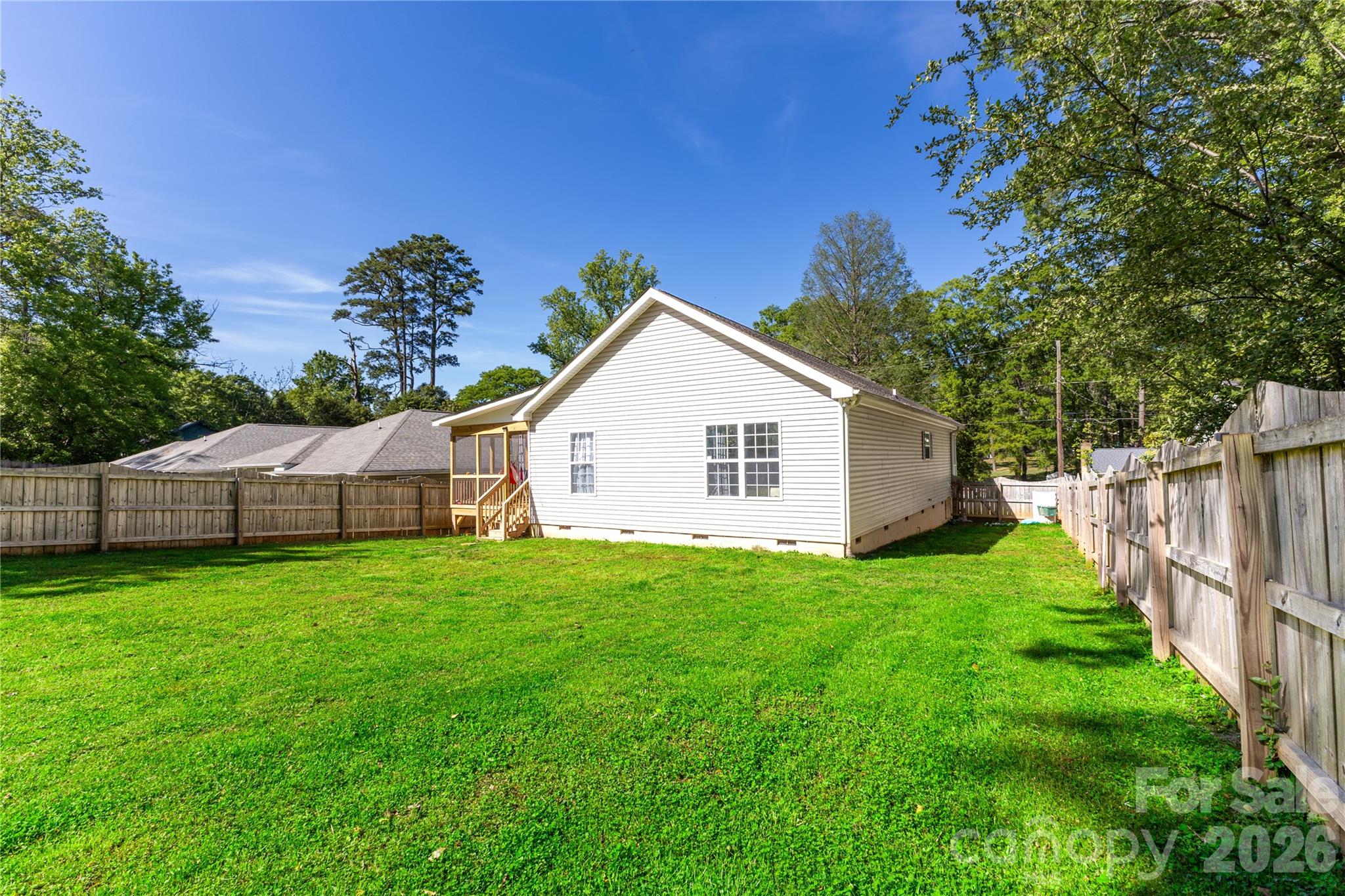 111 Berry Street Fort Mill, SC 29715 - Photo 19 of 19 a view of a backyard of the house