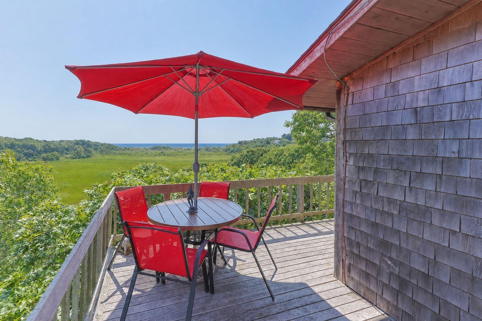 25 Resolution Road Truro, MA 02666 - Photo 3 of 45 Deck with Umbrella