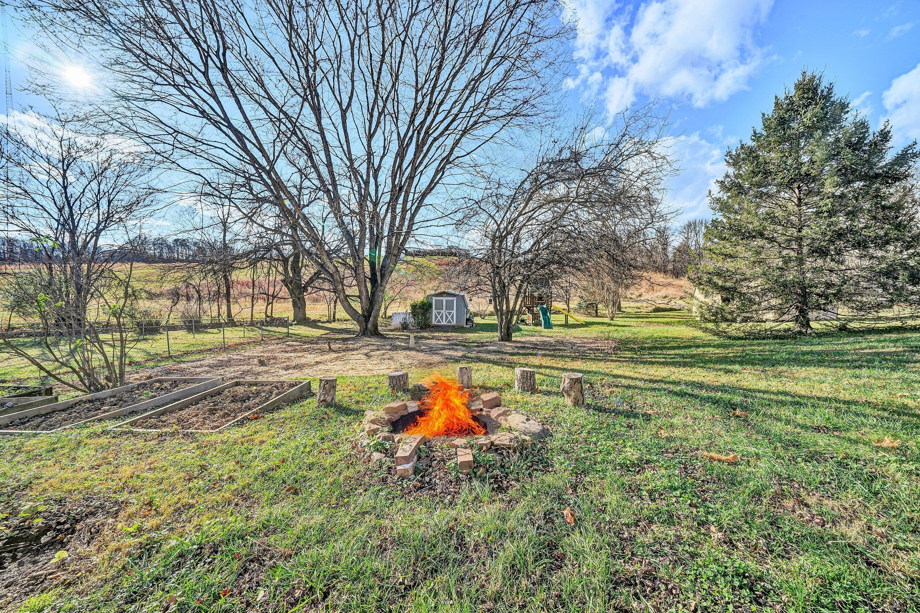 519 Doyle Street Salem, VA 24153 - Photo 34 of 40 a view of backyard with swimming pool