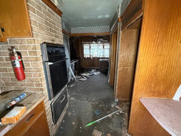 a view of storage and utility room