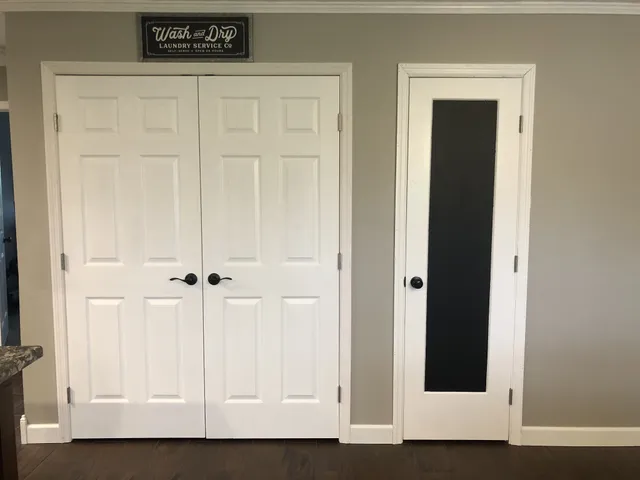 a view of a elevator