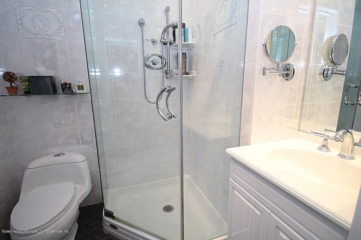 195 Beach Road Staten Island, NY 10312 - Photo 18 of 38 Master 3/4 Bathroom- 3rd Level