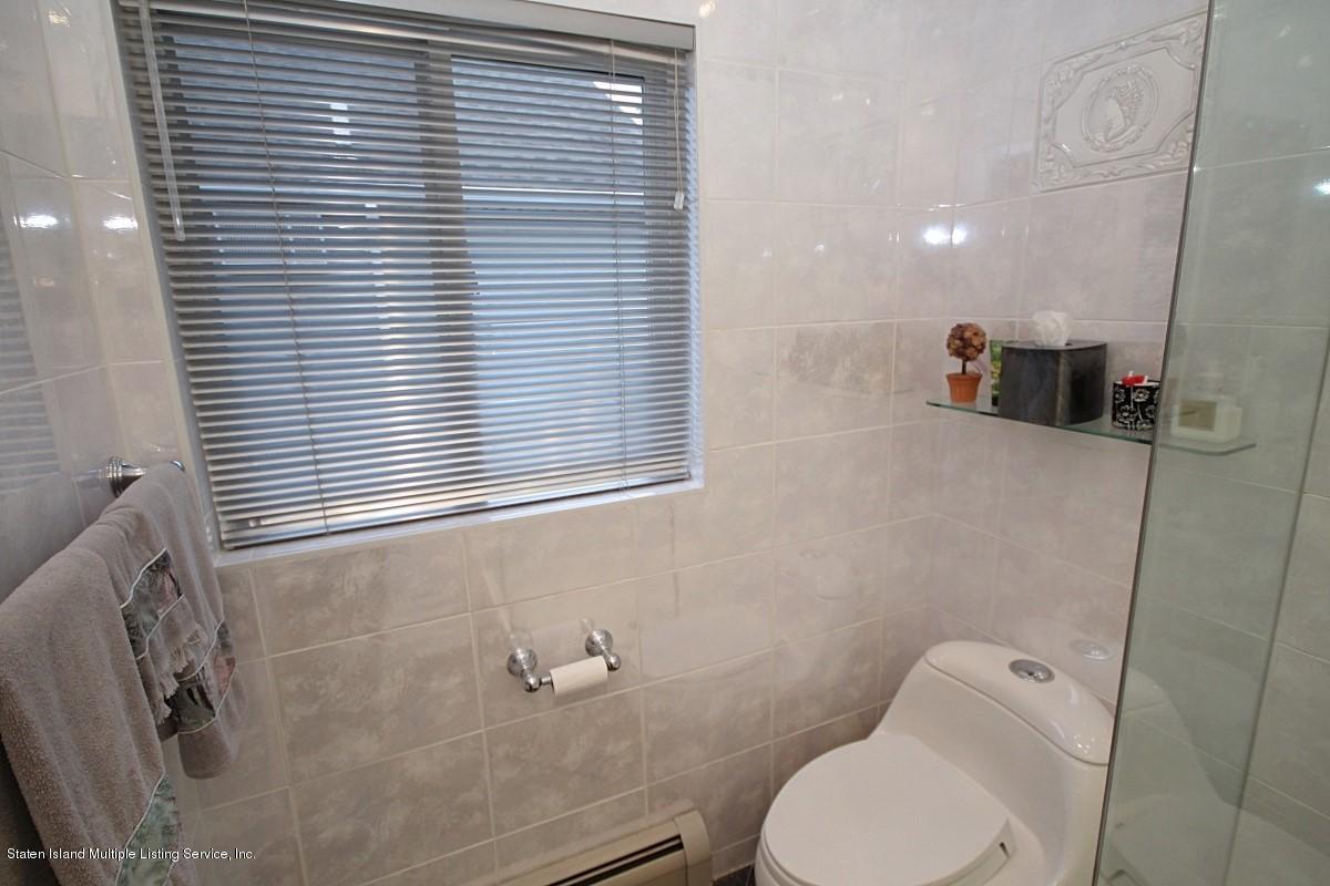 195 Beach Road Staten Island, NY 10312 - Photo 19 of 38 Master 3/4 Bathroom- 3rd Level