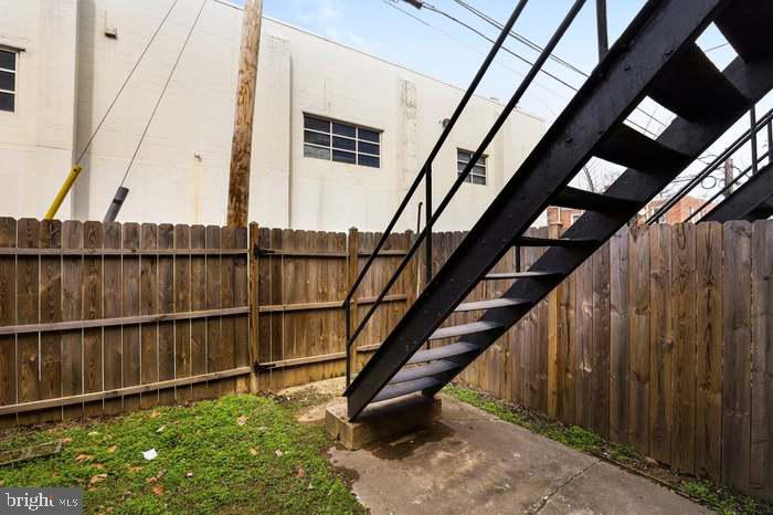 1720 H Street Northeast, Unit B Washington, DC 20002 - Photo 29 of 29 Charming outdoor staircase retreat.
