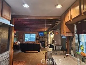 a room with gym equipment