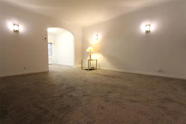 a view of empty room
