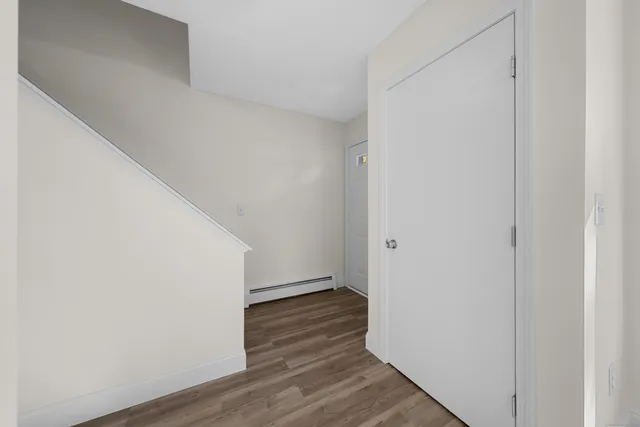 a view of wooden floor