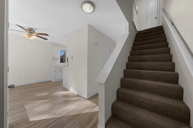 a view of entryway and hall