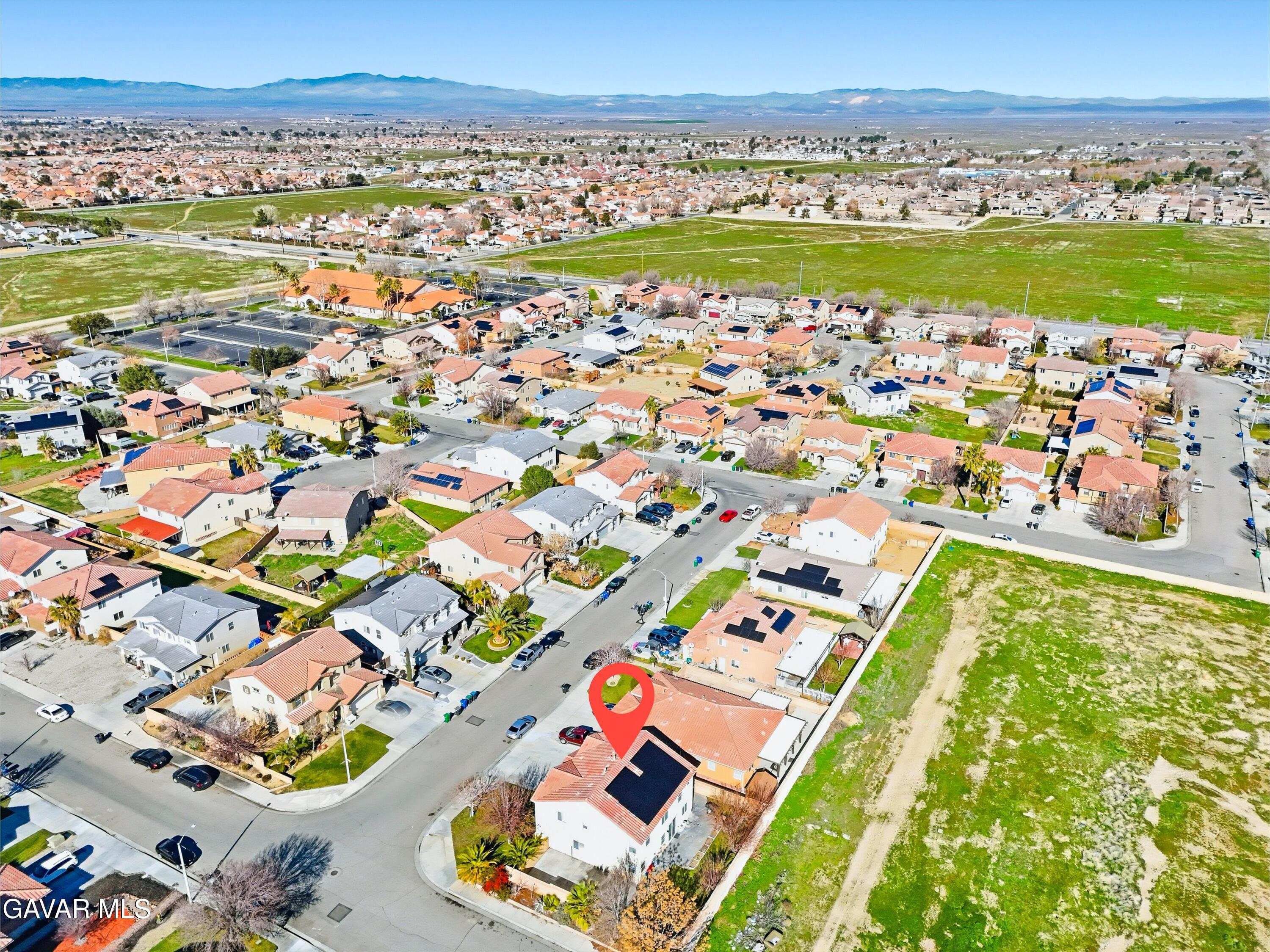 44232 Begonia Street Lancaster, CA 93535 - Photo 38 of 39 a view of city with ocean
