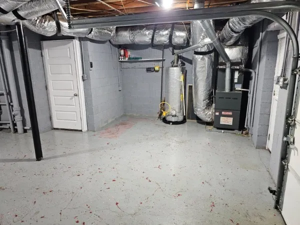 a view of a car garage