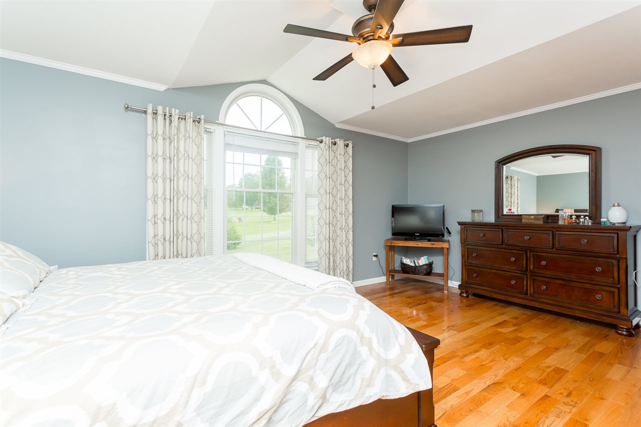 10882 Cook Town Road Bridgewater, VA 22812 - Photo 20 of 47 a bedroom with a bed and a large window