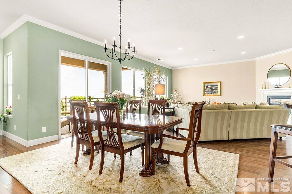 9266 Maplehurst Trail Reno, NV 89523 - Photo 29 of 29 a dining room with furniture window and wooden floor