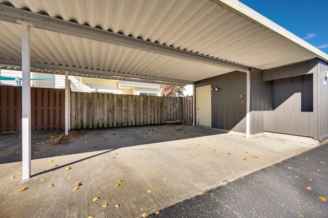 a outdoor space with a patio