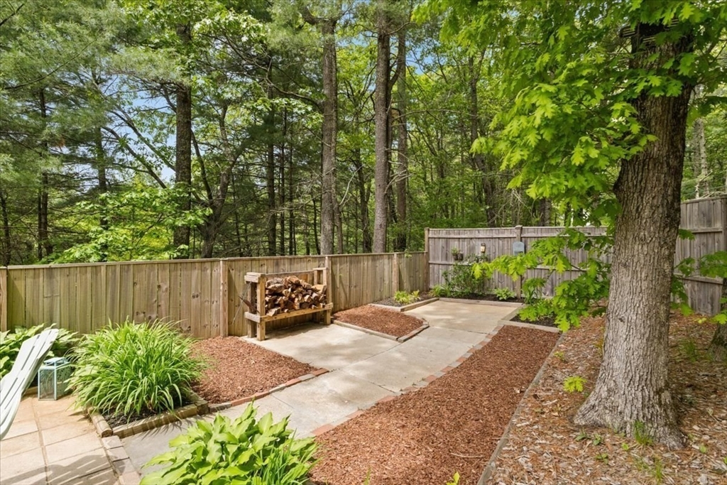 19 Station Street Wareham, MA 02571 - Photo 15 of 41 a view of a backyard with a garden