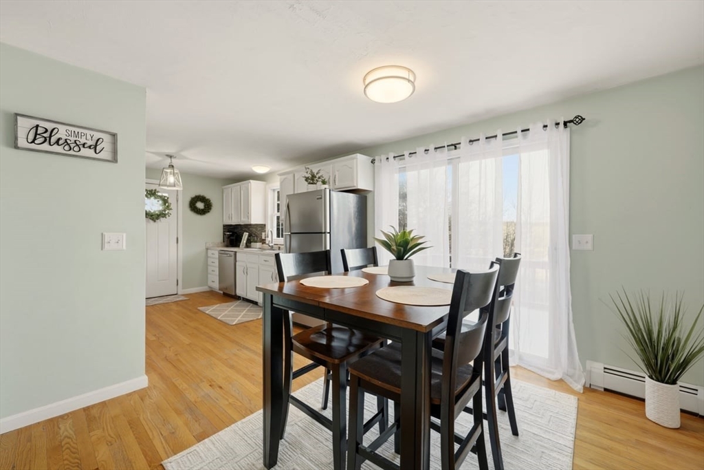 19 Station Street Wareham, MA 02571 - Photo 21 of 41 a view of a dining room with furniture and wooden floor