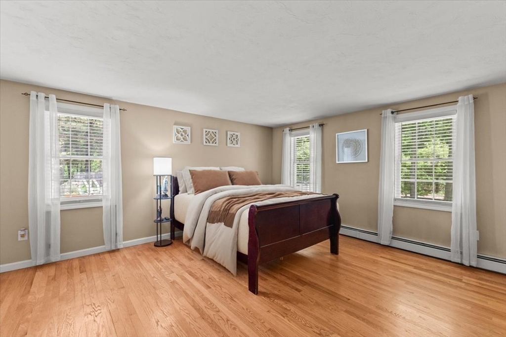 19 Station Street Wareham, MA 02571 - Photo 26 of 41 a spacious bedroom with a bed and wooden floor