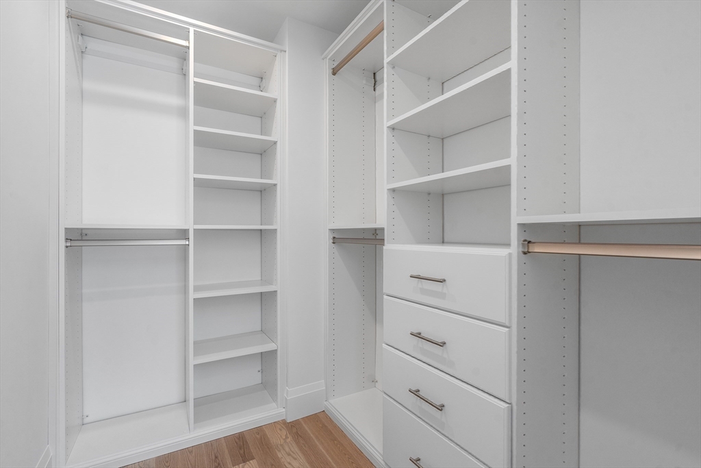 956 Walnut Street, Unit 5 Newton, MA 02459 - Photo 24 of 38 a view of walk in closet with empty racks