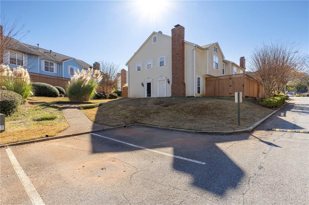 5554 Clover Rise Lane, Unit 2 Norcross, GA 30093 - Photo 7 of 18 a view of a house with a snow