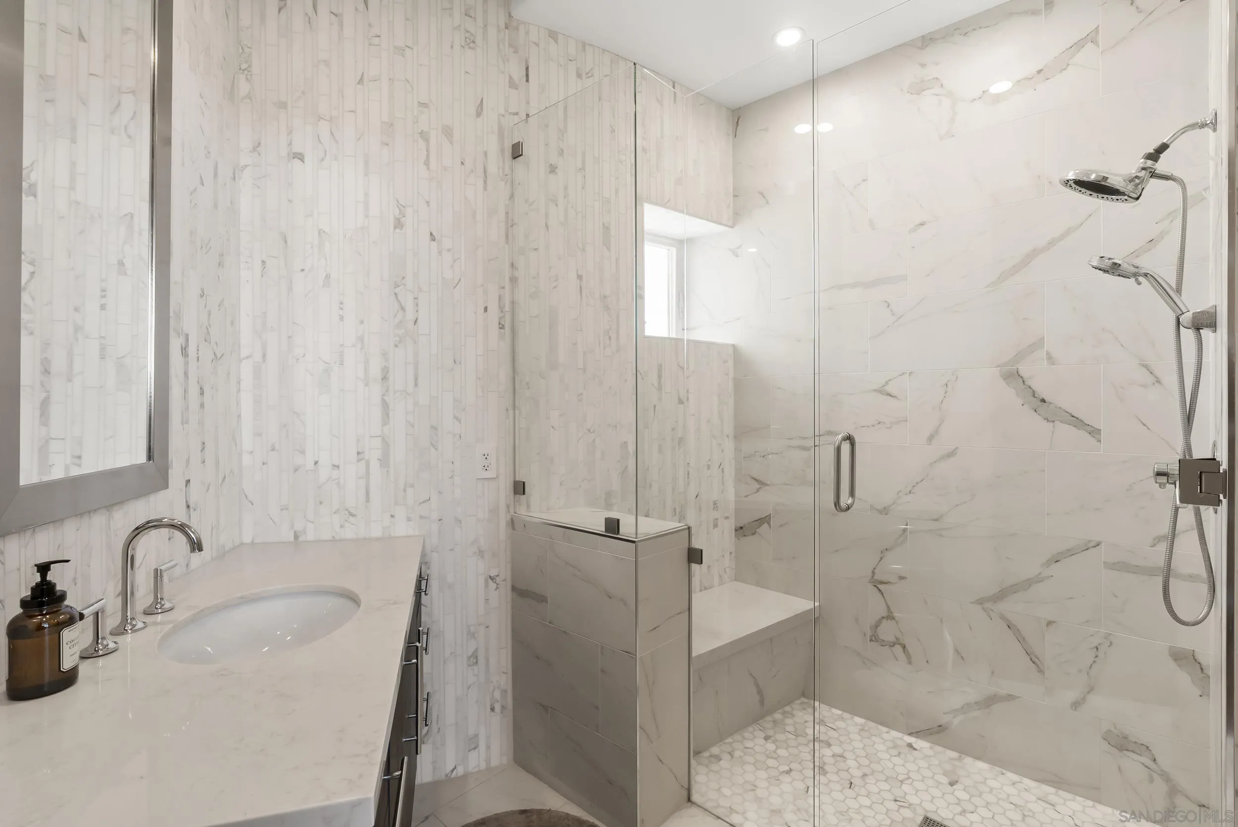 13220 Highlands Ranch Road Poway, CA 92064 - Photo 26 of 44 a bathroom with a sink a toilet and shower