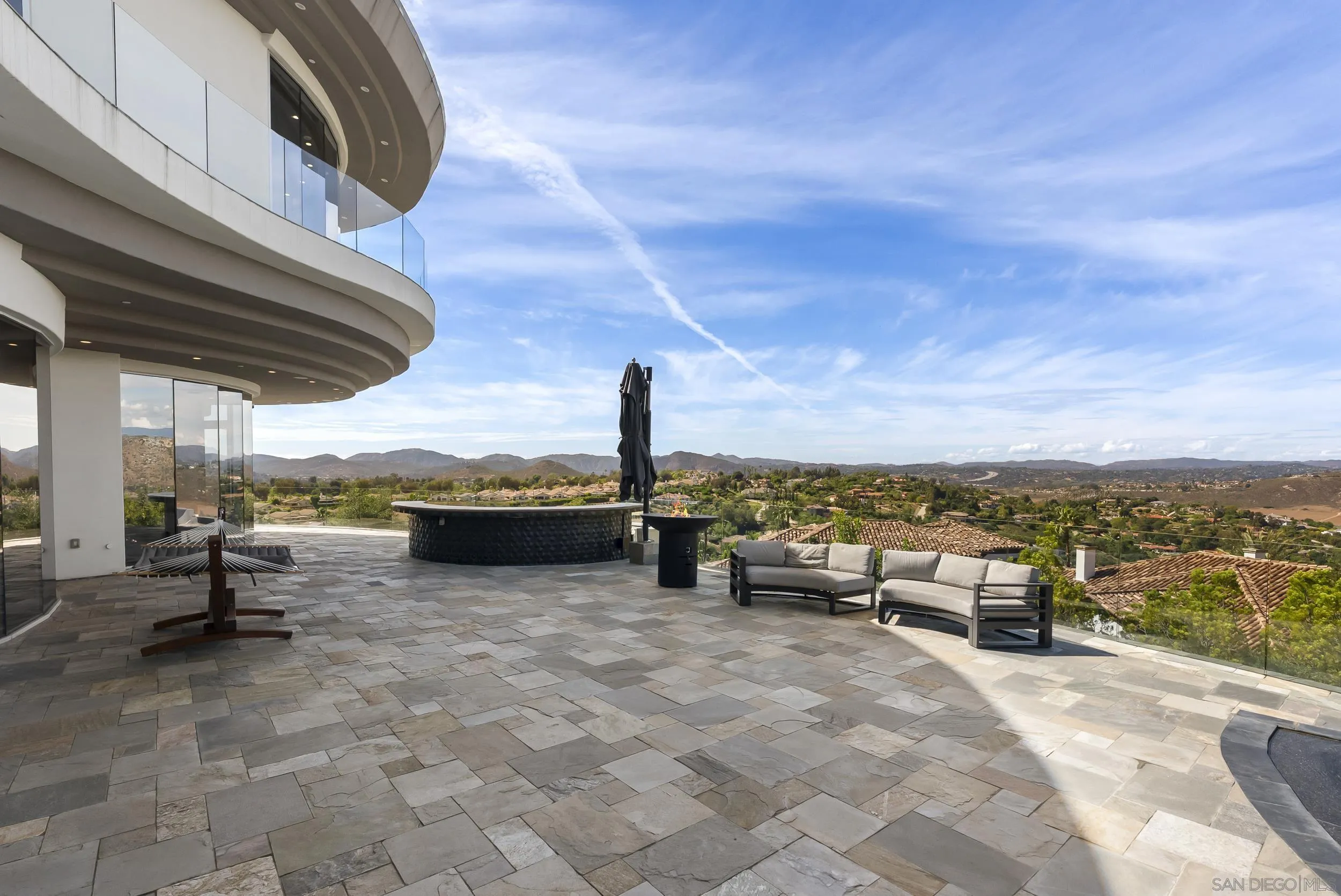 13220 Highlands Ranch Road Poway, CA 92064 - Photo 37 of 44 a view of a terrace with sitting area