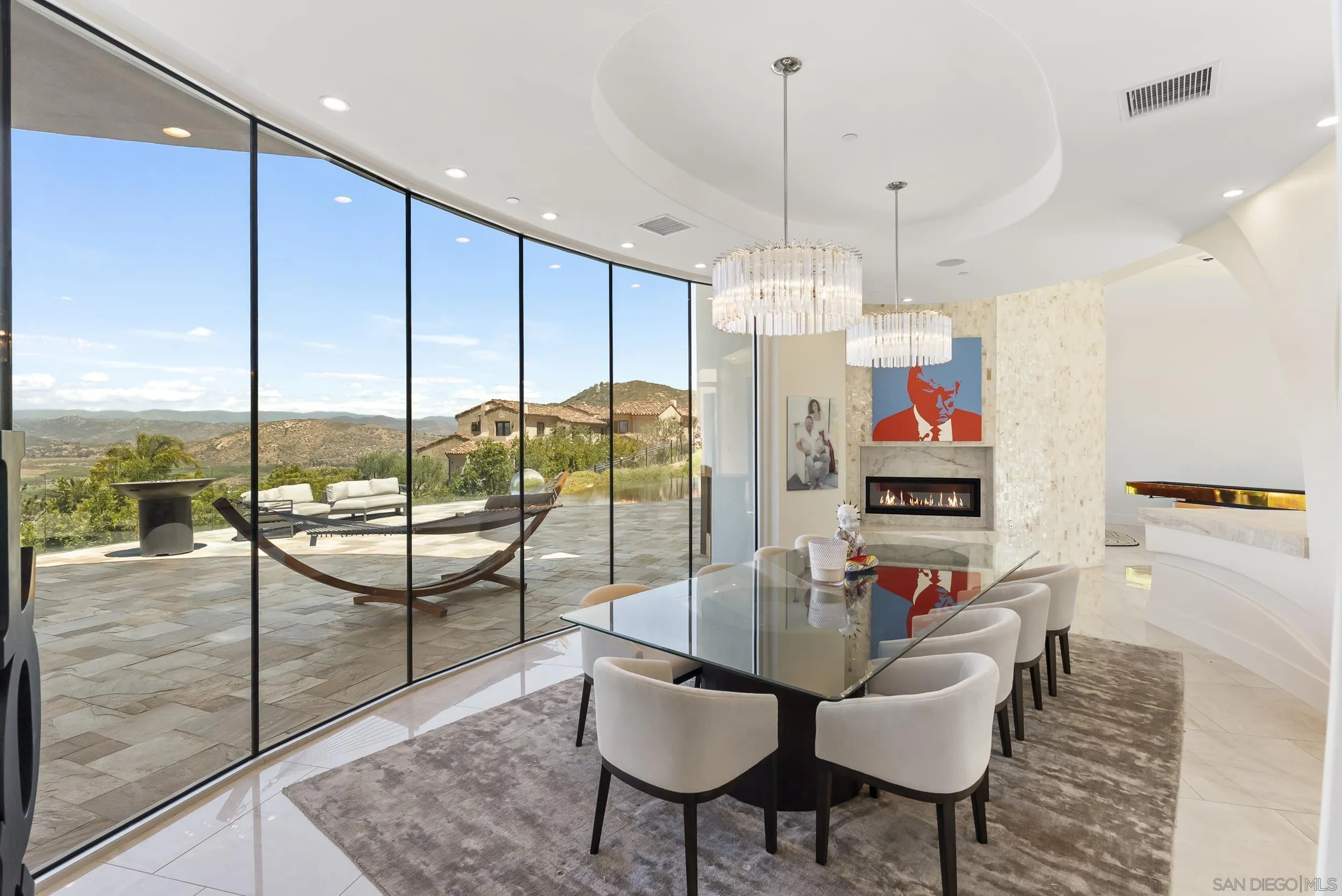 13220 Highlands Ranch Road Poway, CA 92064 - Photo 10 of 44 a view of a dining room and livingroom