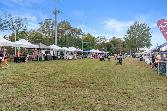 a view of a building with a street