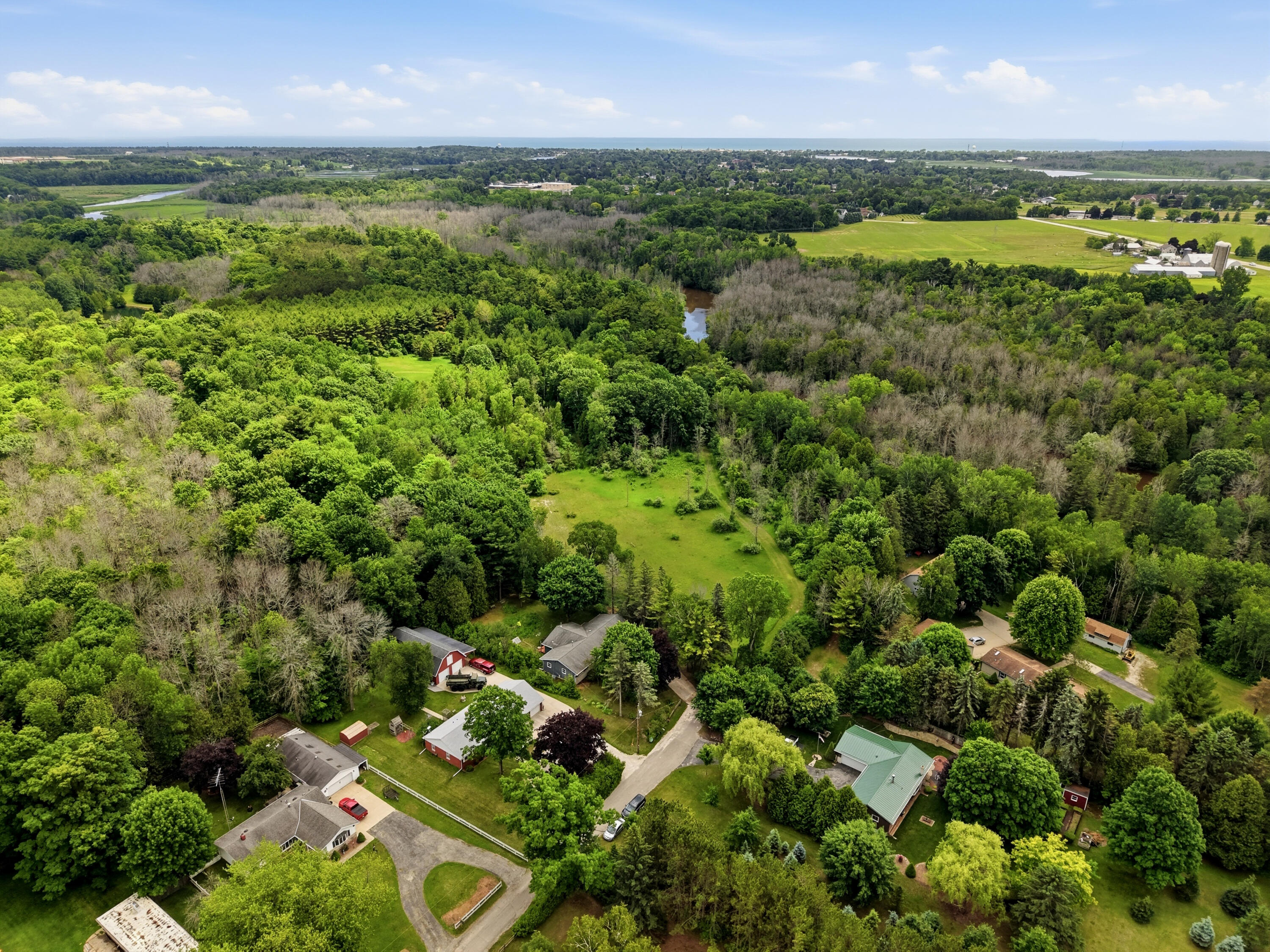 7423 Maple Lane Two Rivers, WI 54241 - Photo 2 of 51 7423_Maple_ln_Drone_001