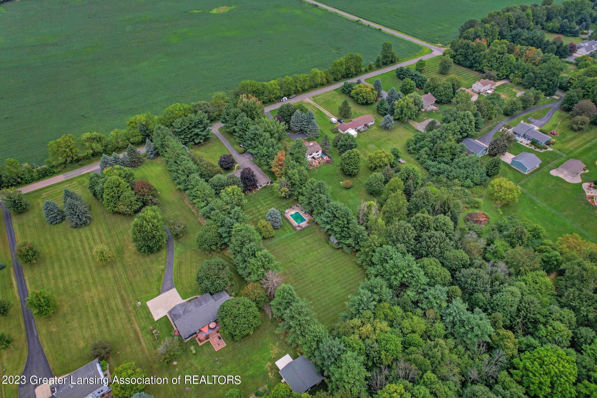 4073 Toles Road Mason, MI 48854 - Photo 45 of 51 Drone Shot